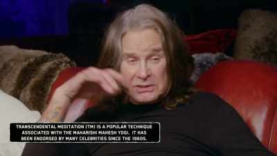 [Ozzy] Oh, yeah.
I can't do my mind - The Osbournes Want to Believe