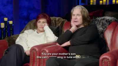 [Ozzy speaking] - The Osbournes Want to Believe