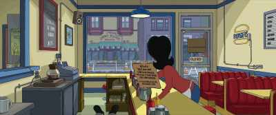 "P.S., alley smells like pee,
restaurant is fine." - The Bob's Burgers Movie