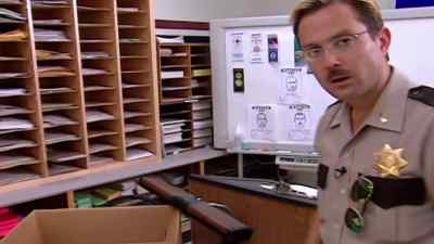 Packing up a few, uh,
loose ends. - Reno 911!