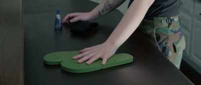 Padded foam, glue, and
Velcro to attach them. - After the Pandemic