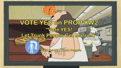 Paid for by trunkpeople - Rick and Morty