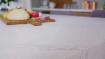 [Paige] Doing the light
countertops, - Renovation Impossible