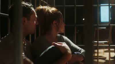 Paige. Come here. Turn around. Put your hands behind your back. It's working, just like they said it - The Purge