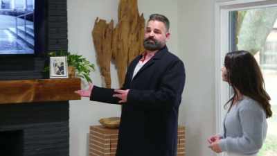 [Paige] What's really
interesting about
the fireplace, - Renovation Impossible