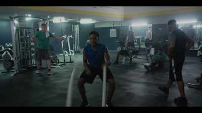 Pain is just the weakness
leaving your body. - Amateur