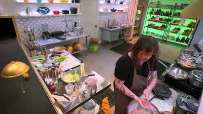 (pained laugh) - Secret Chef
