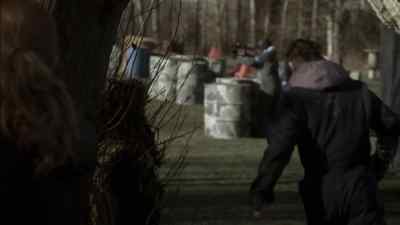 [ Paintball gun fires ] - The Killing