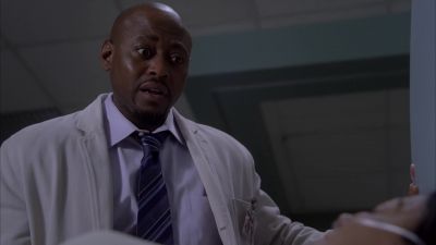Pale, diaphoretic, tachycardic. - House