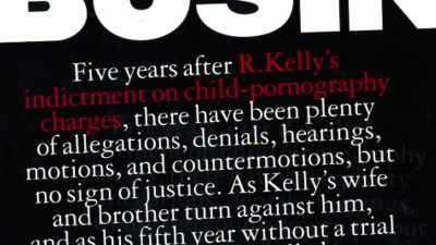 PALLASCH:
As the years go by, - Surviving R. Kelly