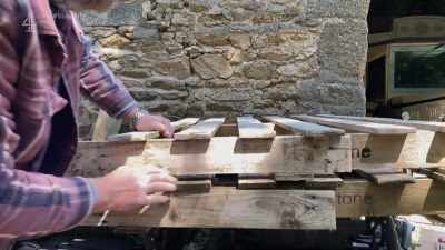 (pallets banging) - Escape to the Chateau: Make Do & Mend