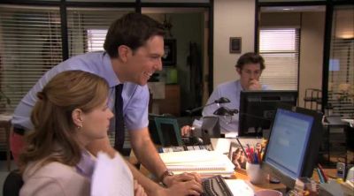 Pam, I have to show you
this video. - The Office