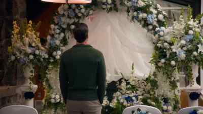 Pamela: No, she's really
happy. Everything looks great. - Death Down the Aisle