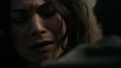 PAMELA [WHISPERING]:
I know what you did to that demon, Sam. - Supernatural