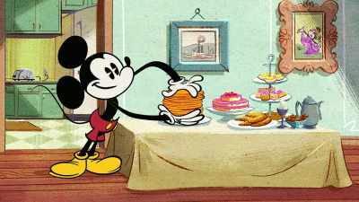 Pancake surprise. - The Wonderful World of Mickey Mouse