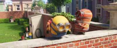 [panicked whimpering] - Minions: The Rise of Gru