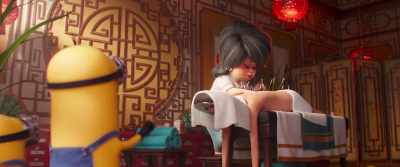 Pank you...
[continues in Minionese] - Minions: The Rise of Gru