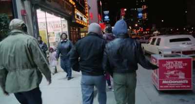 Panties off and everything,
man, it was crazy! - New York Ninja