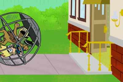 - (PANTING)
- (BARKING) - Johnny Test