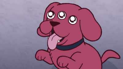[panting, barks] - Strange Planet