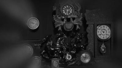     (panting, clock dinging) - Murdoch Mysteries