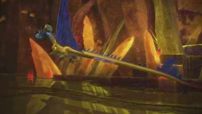 [panting] Go, go, go! [Whimpers] - Dragons: The Nine Realms