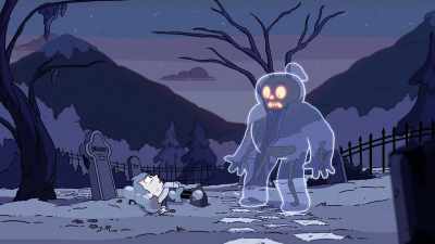 [panting, grunts] - Hilda
