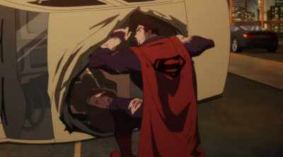 [panting heavily] - The Death and Return of Superman