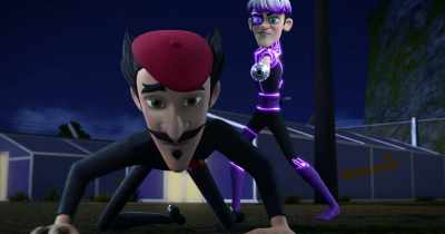 [panting]
I still have a few tricks up my sleeve. - Spy Kids: Mission Critical