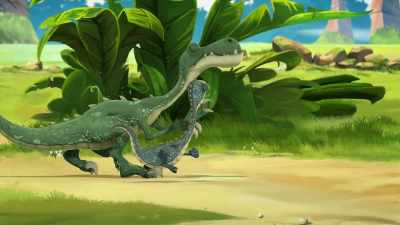 (PANTING) - Gigantosaurus