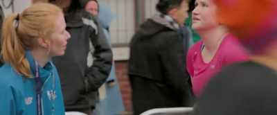 [panting] - Brittany Runs a Marathon