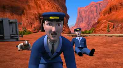 - [panting] - Thomas & Friends: Big World! Big Adventures! The Movie