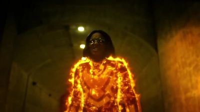             [panting] - Black Lightning