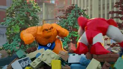 [panting] - LEGO Marvel Avengers: Mission Demolition