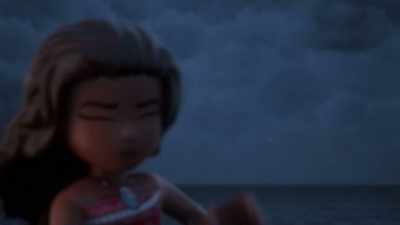 - [panting]
- [thunder rumbles] - LEGO Disney Princess: The Castle Quest