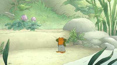 -[panting] We will run and catch it.-[groans] - Frog and Toad