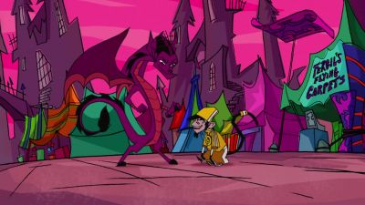 (PANTING) Yo, changy Chang,
we's got the goods. - American Dragon: Jake Long