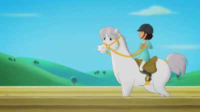 -Papa?
-[gibbers] - Curious George: Royal Monkey