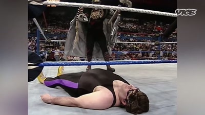 -Papa Shango
striking sheer terror - The Nine Lives of Vince McMahon
