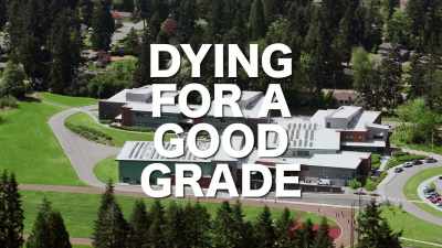 (papers thud) - Dying for a Good Grade