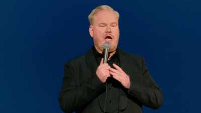 "Para ficares linda de morrer." - Jim Gaffigan: Dark Pale
