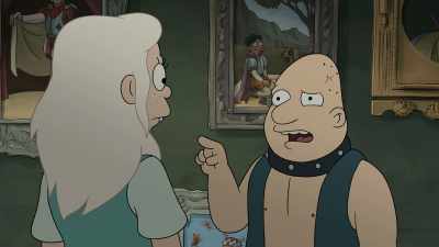 Paranoia, check. Murdering, check. - Disenchantment