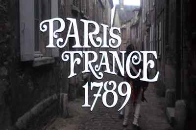 Paris France 1789 - Start the Revolution Without Me
