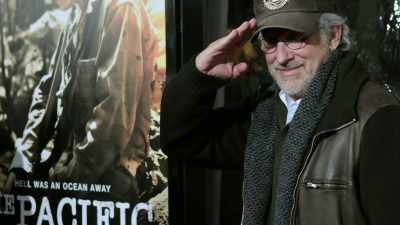 Parkes:
He once told me,
"When I'm at a buffet, - Spielberg