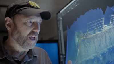 Parks: It's a shipwreck
that's returning to nature, - Back to the Titanic