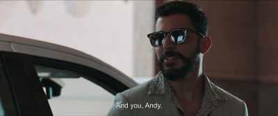 -Part of my security team.
-(conversing in Arabic) - Last Light