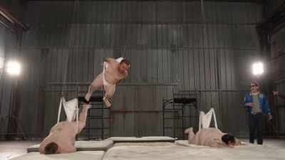- [participants scream]
- [laughs] - Jackass Forever