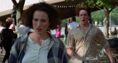 Particularly in view of our recent shopping excursion - Four Weddings and a Funeral