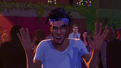 "Party pooper." "Party hard." - Entergalactic
