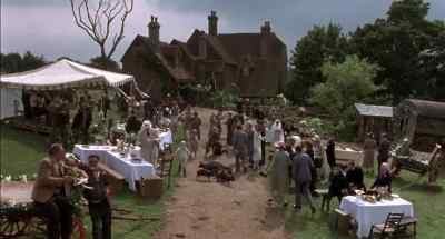 [ Partyers Hooting,
Laughing ] - Cold Comfort Farm
